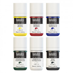 Acrylique Soft Body 6x59 ml - Mélangés