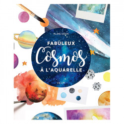 Fabuleux cosmos à l'aquarelle