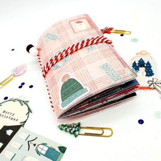 atelier creatif mini album de noel