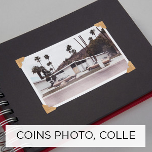 coin photo - colle pour photo - scotch pour photo