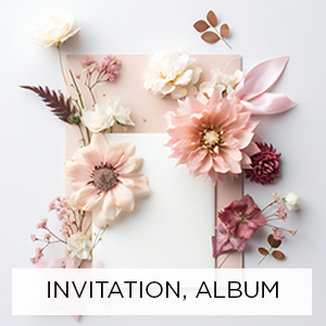 Garden party - album photo et invitations scrapbooking