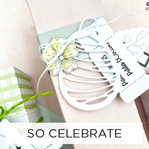 So celebrate