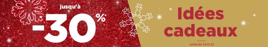 Jusqu'à -30% Noël Cadeau