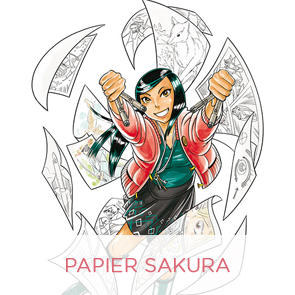 Papier manga Sakura