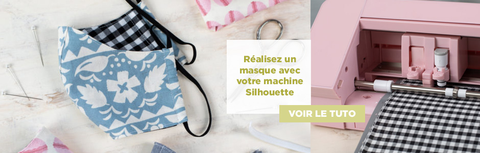 Tuto masque silhouette cameo