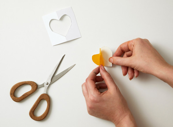 DIY mug coeur Pébéo porcelaine