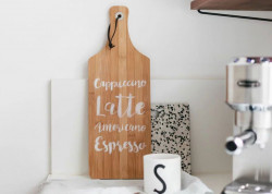 Upcycling Planche à découper personnalisée