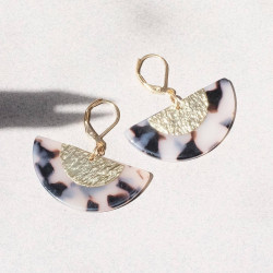 Boucles d'oreilles graphique Clara