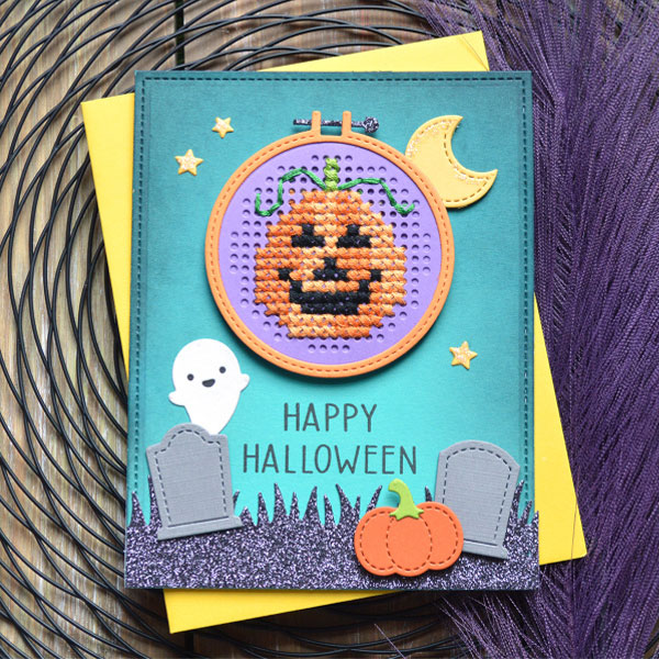 Carte citrouille Halloween