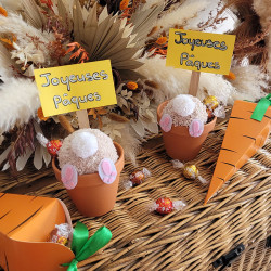 Décoration lapin de Pâques