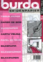 Papier de soie Semi-transparent 150 x 110 cm 5 feuilles