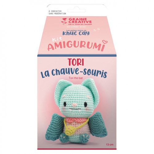 Kit Amigurumi Tori la Chauve-souris