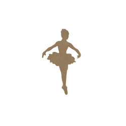 Denseuse tutu en bois à décorer - Aladine