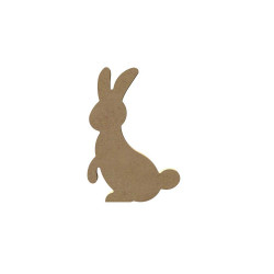 Lapin en bois à décorer - Aladine