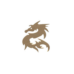 Dragon en bois à décorer - Aladine