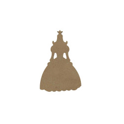 Princesse en bois à décorer - Aladine
