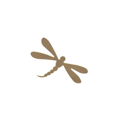 Libellule en bois à décorer - Aladine