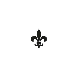 Sceau pour cachet de cire Fleur de Lys - Aladine