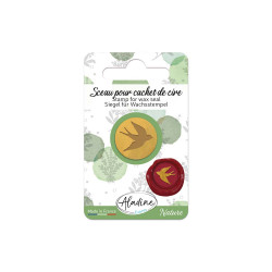 Sceau pour cachet de cire Hirondelle - Aladine