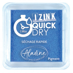 Encreur Izink Quick Dry Bleu