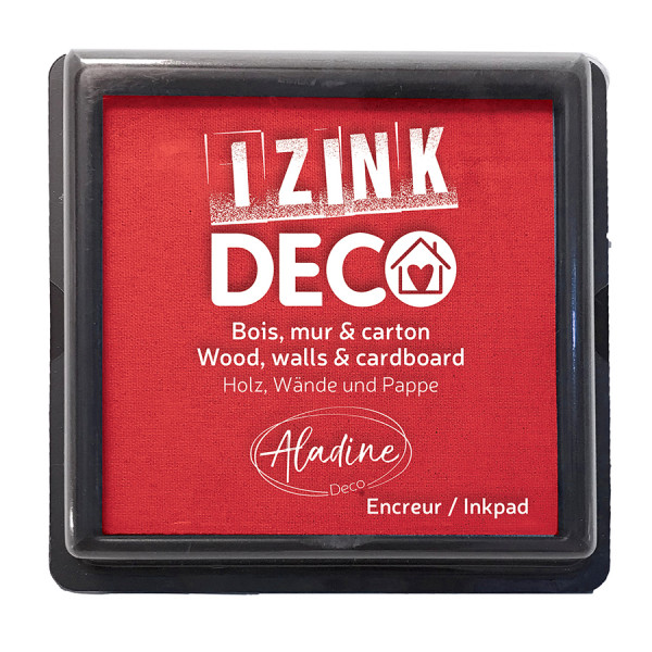 Encreur Izink Deco Grand Format Rouge