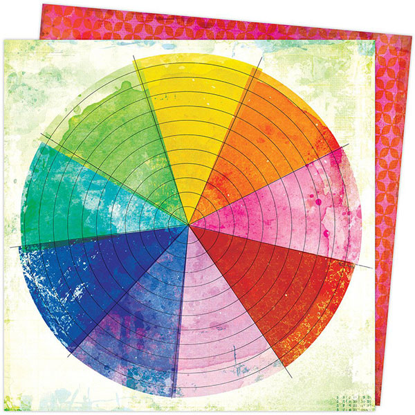 Color Study Papier Color Wheel