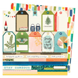 Fernwood Papier imprimé Tags