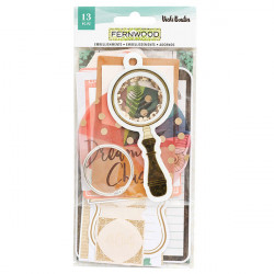 Fernwood Embellissements 13 pcs