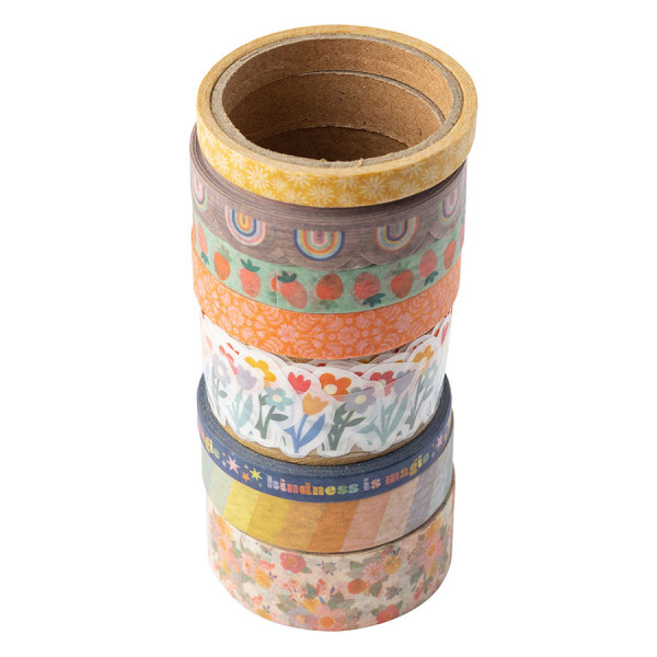 Flower Child Washi Tape 8 pcs
