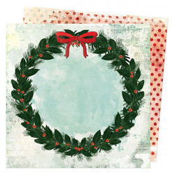 Warm Wishes Papier imprimé Holiday Wishes
