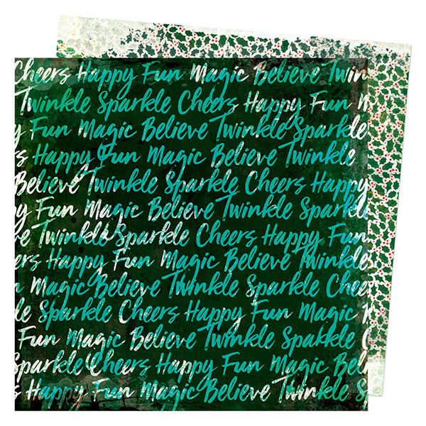 Warm Wishes Papier imprimé Believe in magic