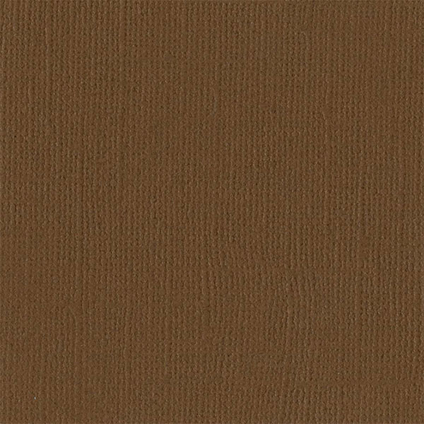 Papier cardstock uni Walnut