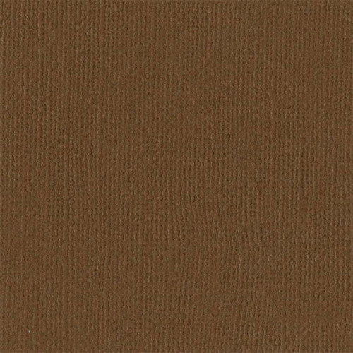 Papier cardstock uni Walnut