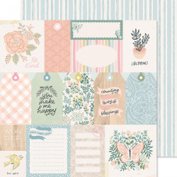 Gingham Garden Papier imprimé Be Kind