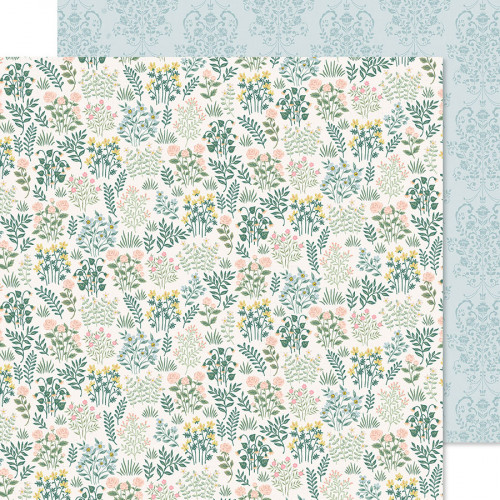 Gingham Garden Papier imprimé Blooms
