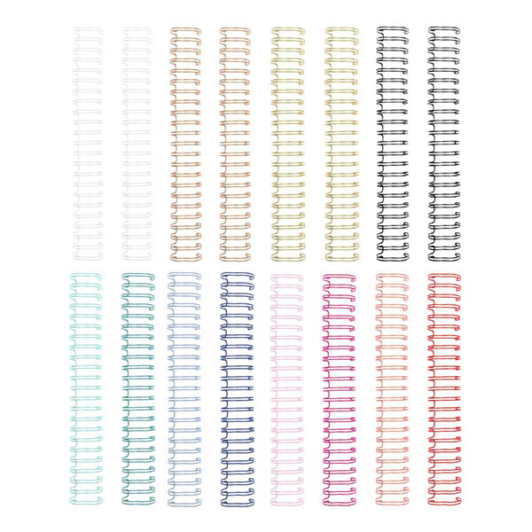 Spirales pour reliure 1,6 cm 16 pcs