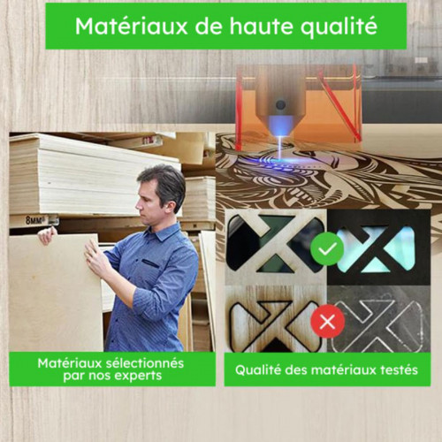 Kit de découverte spécial matières laser XTOOL 283 pcs