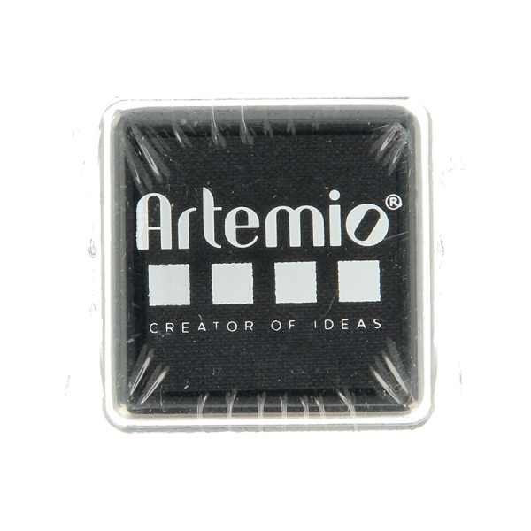 Encreur Artemio 3 x 3 cm Séchage rapide Black