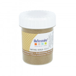 Poudre à embosser 40 ml Détail  Gold