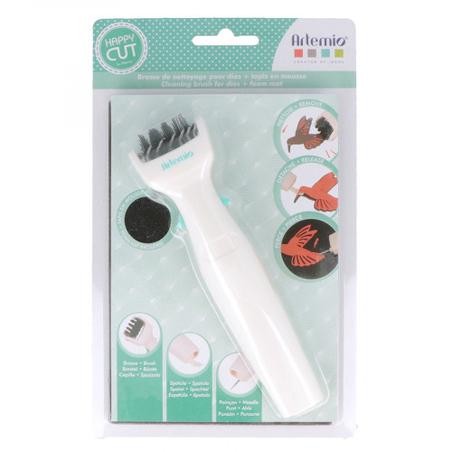 Brosse de nettoyage pour Dies et Tapis en mousse