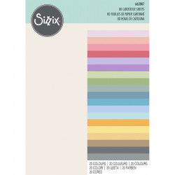 Papier Cardstock A4 21 x 29.7 cm Lot de 80 pcs