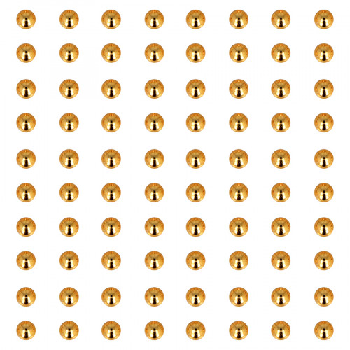 Demi-Perles Adhésives ø 5 mm 80 pcs Doré