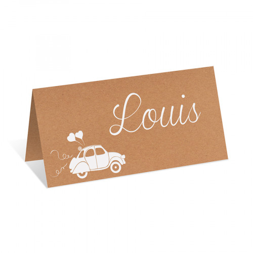 Marque-Place 5 x 10 cm 50 pcs Kraft