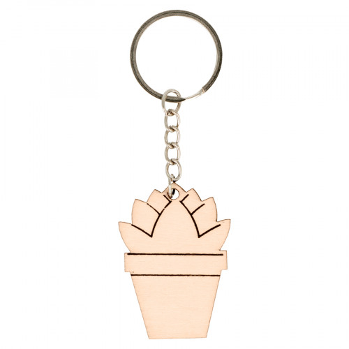 Porte-clés Life is simple Cactus