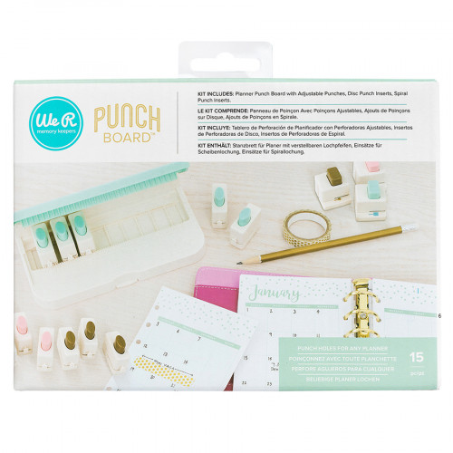 Perforatrice de reliure Planner Punch Board Bundle