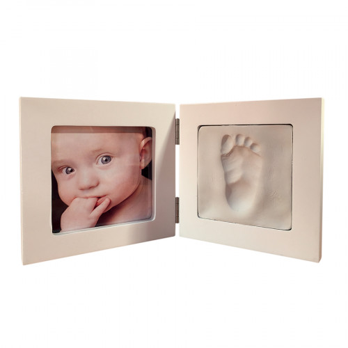 Kit moulage empreinte de bébé + Cadre photo 36,5 x 23,5 cm Artémio 13040006