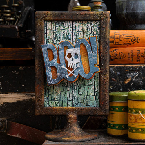 Thinlits Die set Big Frights 12 pcs