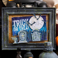 Thinlits Die set Graveyard Colorize 22 pcs