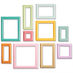 Thinlits Die set Dimensional Multi-Frames 4 pcs