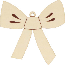 Set de nœuds en bois Woofy Christmas - ARTEMIO